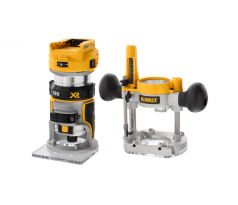 Bezuhlíková fréza 18 V XR 8 mm (1/4") – základná jednotka