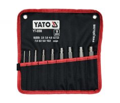 Sada priebojníkov na kožu 9 ks