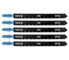 Pílový list do priamočiarej píly 130 mm na kov TPI21 5 ks