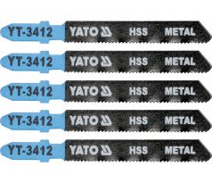 Pílový list do priamočiarej píly 75 mm na kov TPI21 5 ks