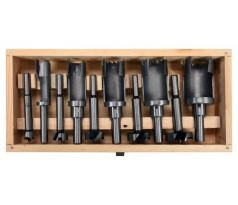 Sada vrtákov s hrotmi 10 kusov 15 - 35 mm YATO