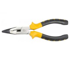 Kliešte polguľaté ohnuté 160 mm