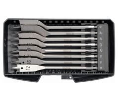 Ploché vrtáky sada 8 ks 12-32 mm