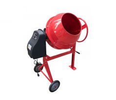 Betónový mixér 650 W 162 l rozložený
