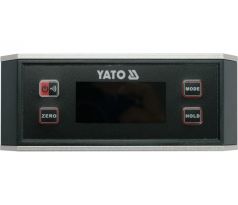 YATO digitálny mini uhlomer a vodováha 150 mm