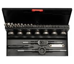 Sada závitníkov a čeľustí 32 ks