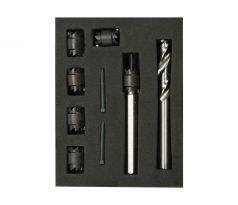 Sada na bodové zváranie - frézovanie 9 kusov YATO