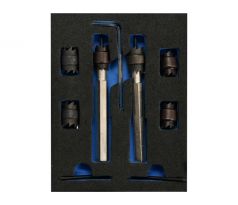 Sada na bodové zváranie - frézovanie 9 kusov YATO