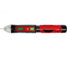 YATO bezdotykový fázový tester 12-1000 V izolovaný s LCD displejom