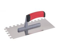 Hladidlo nerez 280 x 130 mm 12-zubé gumová rukoväť Profi