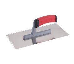 Hladidlo nerez 280 x 130 mm 4-zubé gumová rukoväť Profi