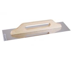 Hladidlo nerez 500 x 130 mm rovné drevená rukoväť