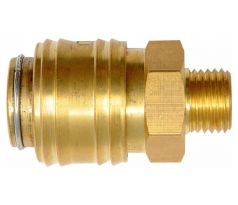 Pneumatická rýchlospojka 1/4" mosadz YATO