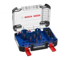 BOSCH EXPERT Súprava kruhových frez v 9-dielnom kufríku Tough Material