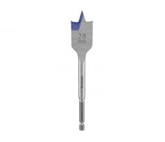 IRWIN Plochý vrták do dreva 28 x 152 mm bit Modrá drážka 4x