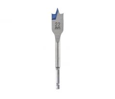 IRWIN Plochý vrták do dreva 22 x 152 mm bit Modrá drážka 4x