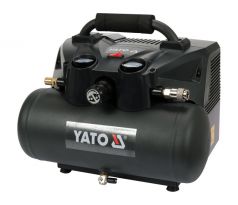YATO akumulátorový kompresor 8 bar 2 x 18 V (bez batérie a nabíjačky)