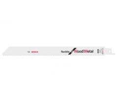 BOSCH Račňový pílový list na klincované drevo S 1122 HF 225 mm / 10 TPI bimetal (100 ks/bal.)