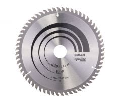 BOSCH Pílový kotúč na drevo 210 x 30 x 2,8 mm / 60T Optiline Wood ATB