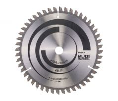 BOSCH Univerzálny pílový kotúč 184 x 30 x 2,4 mm / 48T MultiMaterial HLTCG