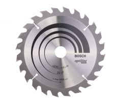 BOSCH Pílový kotúč na drevo 235 x 30/25 x 2,8 mm / 24T Optiline Wood ATB