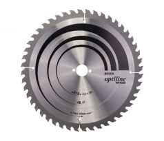 BOSCH Pílový kotúč na drevo 315 x 30 x 3,2 mm / 48T Optiline Wood ATB / UW