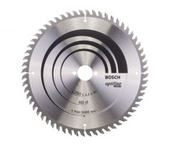BOSCH Pílový kotúč na drevo 250 x 30 x 3,2 mm / 60T Optiline Wood ATB / KW