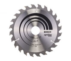 BOSCH Pílový kotúč na drevo 184 x 30 x 2,6 mm / 24T Optiline Wood ATB