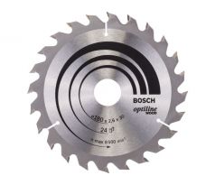 BOSCH Pílový kotúč na drevo 180 x 30/20 x 2,6 mm / 24T Optiline Wood ATB