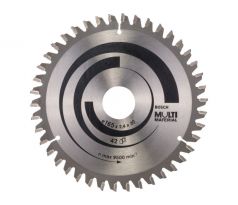 BOSCH Pílový kotúč univerzálny 165 x 30/20 x 2,4 mm / 42T MultiMaterial HLTCG