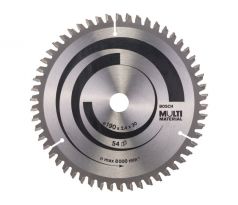 BOSCH Pílový kotúč univerzálny 190 x 20/16 x 2,4 mm / 54T MultiMaterial HLTCG