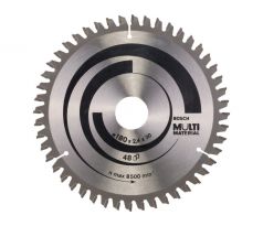 BOSCH Pílový kotúč univerzálny 180 x 30/20 x 2,4 mm / 48T MultiMaterial HLTCG
