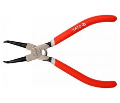 Segerové kliešte 180 mm vnútorné ohnuté