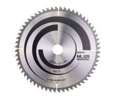 BOSCH Pílový kotúč univerzálny 254 x 30 x 3,2 mm / 60T MultiMaterial HLTCG