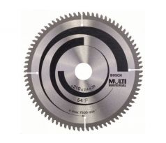 BOSCH Pílový kotúč univerzálny 210 x 30 x 2,5 mm / 80T MultiMaterial HLTCG