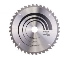 BOSCH Pílový kotúč na drevo 254 x 30 x 2,0 mm / 40T Optiline Wood ATB / N