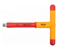 Kľučka v tvare T 1/2" izolovaná do 1000 V CrV YATO