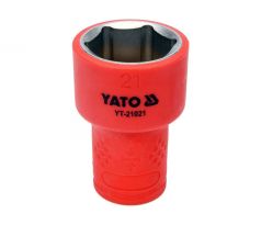 Izolovaná zásuvka 3/8" 21 mm 1000 V CrV YATO