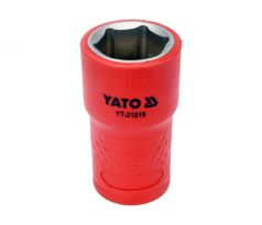 Izolovaná zásuvka 3/8" 16 mm 1000 V CrV YATO