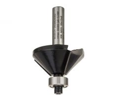 BOSCH Karbidová kužeľová fréza na hrany s ložiskom 35,0 x 11 x 15 x 56 x 8 mm / 45°