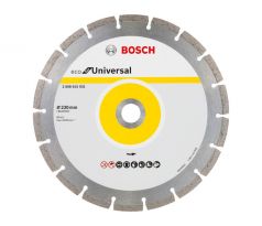 BOSCH Diamantový rezací kotúč 230 x 2,6 x 7,0 x 22,2 mm segmentový ECO for Universal