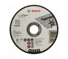 BOSCH Rezací kotúč na kov 125 x 0,8 x 22,2 mm rovný Best for Inox - Rapido