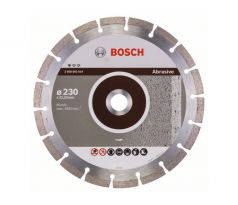 BOSCH Diamantový rezací kotúč 230 x 2,3 x 10,0 x 22,2 mm segmentový Professional for Abrasive
