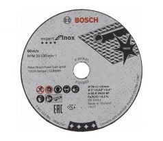 BOSCH Rezací kotúč na kov 76 x 1,0 x 10 mm rovný Expert for Inox (5 ks/bal)