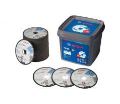 BOSCH Rezný kotúč na kov 125 x 1,0 x 22,2 mm Standard for Metal v vedre (100 ks)