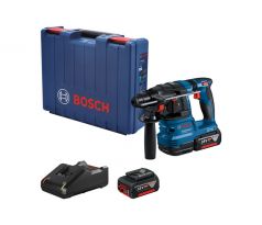 BOSCH Akumulátorové vŕtacie kladivo GBH 185-LI v kufri (1 x 4,0 Ah + rýchlonabíjačka) SDS-Plus