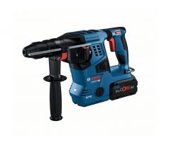 BOSCH Akumulátorové vŕtacie kladivo GBH 18V-28 C v L-Boxx 3,3 J (2 x 8,0 Ah + rýchlonabíjačka)