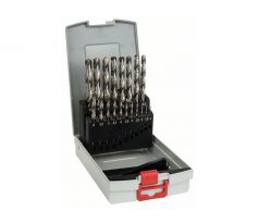 BOSCH Sada špirálových vrtákov ProBox 19-dielna 1,0-10,0 mm 135° HSS-G DIN 338