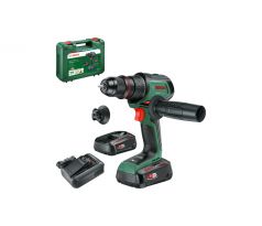 BOSCH Akumulátorový vŕtací skrutkovač AdvancedDrill 18V-80 Quicksnap v kufri 78 Nm (2 x 2,5 Ah + nabíjačka)