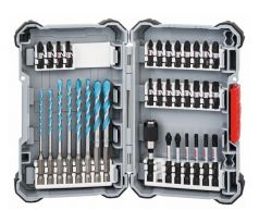 Sada vrtákov Pick and Click MultiConstruction a skrutkovacích bitov Impact Control, 35 kusov